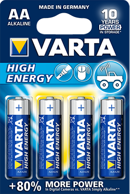 Pilhas Recarregáveis AAA Varta 1000mah bateria Varta Pilhas Recarregáveis AA,  AAA